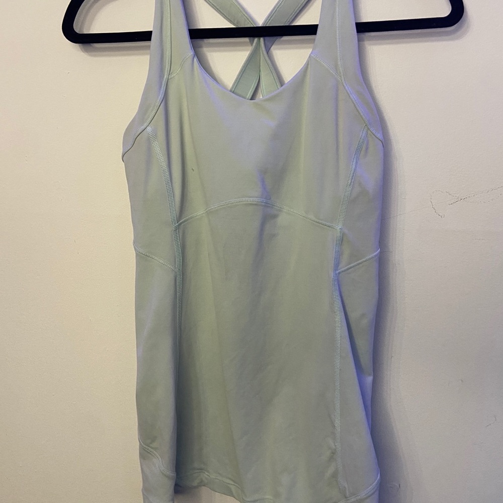 light blue LULULEMON tank!!
